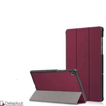 Dirbtinės odos atverčiamas dėklas - bordo spalvos Lenovo Tab M8 8.0 (4th Gen) TB300FU Dirbtinės odos atverčiamas dėklas - bordo spalvos Lenovo Tab M8 8.0 (4th Gen) TB300FU